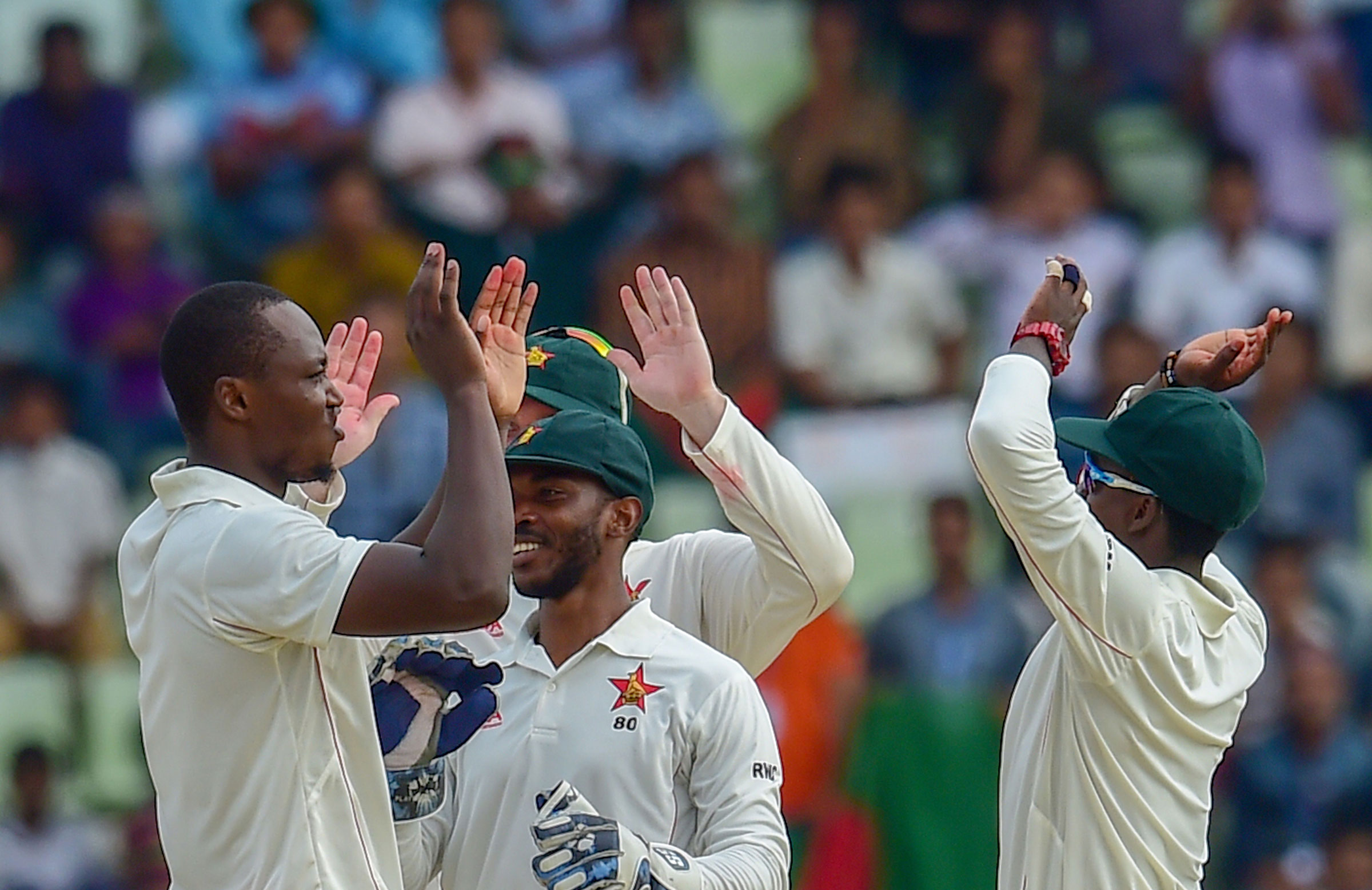 Zimbabwe on top in first Test