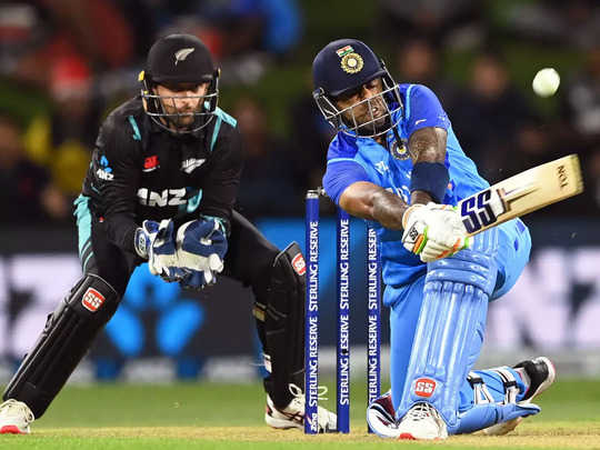 It was a difficult wicket, so adapting to the situation was critical: Suryakumar Yadav reacts after India's 6-wicket victory over New Zealand in the second T20I.